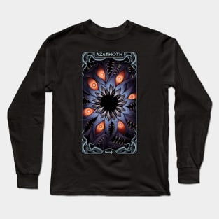 Lovecraft Tarot The World Long Sleeve T-Shirt